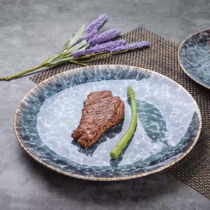 Water Ripple Plate 6-Piece Set