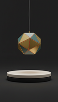 Brushed Steel Pendant Light
