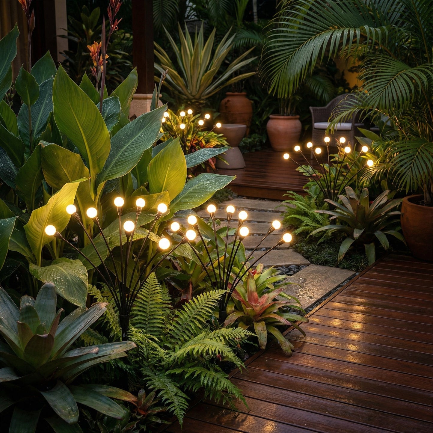 Solar Swaying Garden Lights