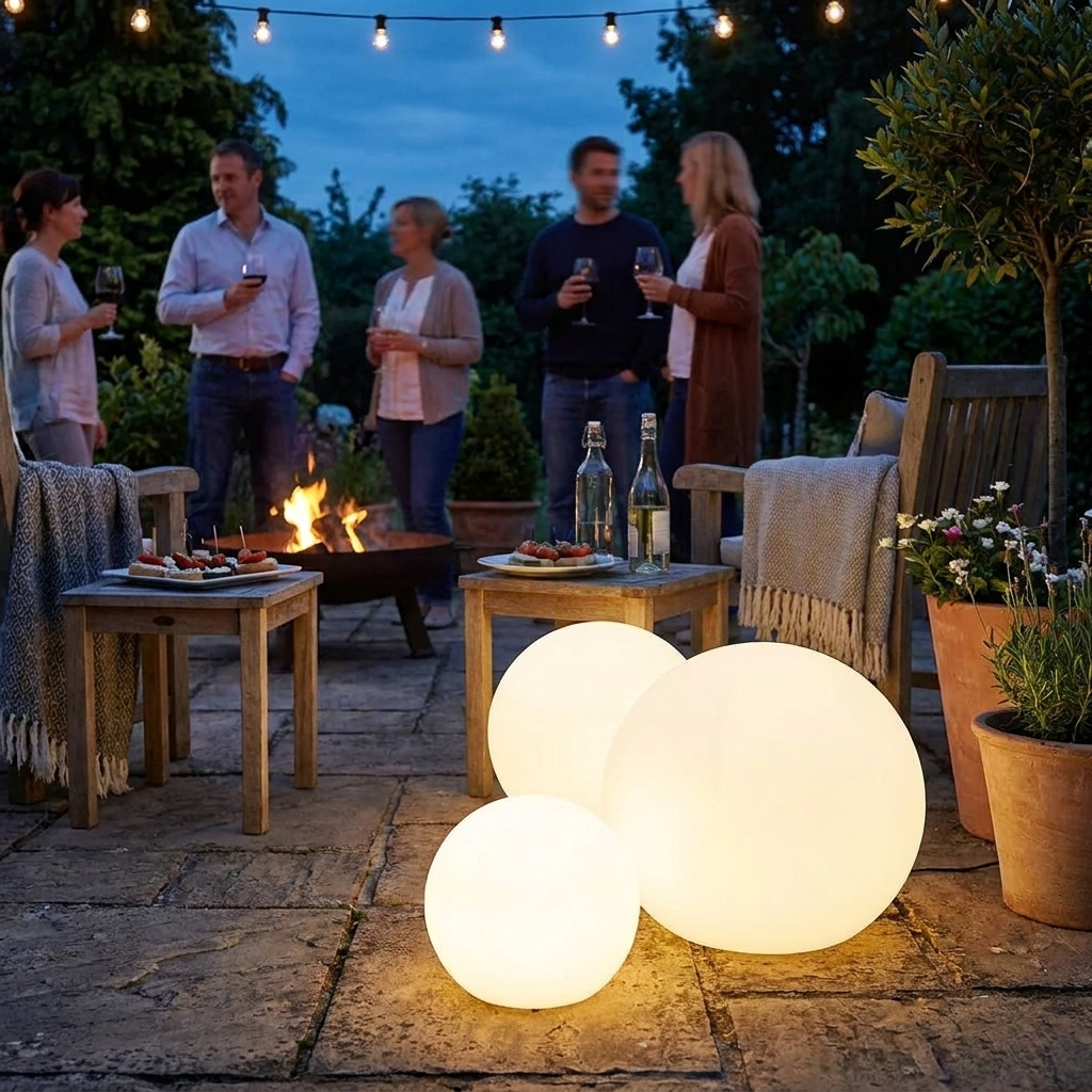 Waterproof Globe Light lifestyle