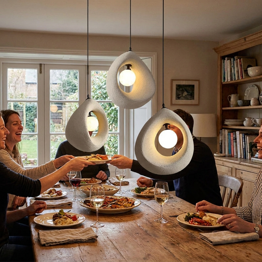 Wabi Sabi Tear Pendant Light lifestyle