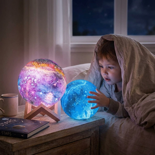 Galaxy Moon Lamp lifestyle