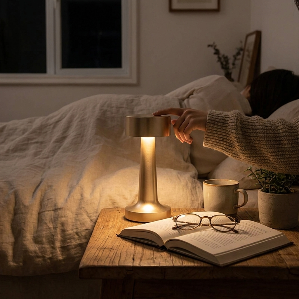 Metallic Table Lamp lifestyle
