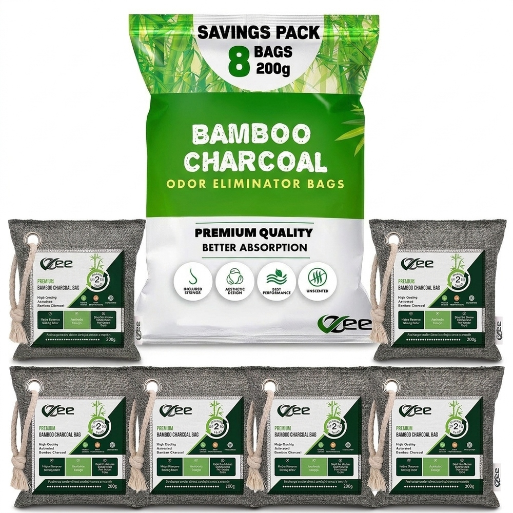 Norvera Fresh Bamboo Charcoal Bags (8-Pack)